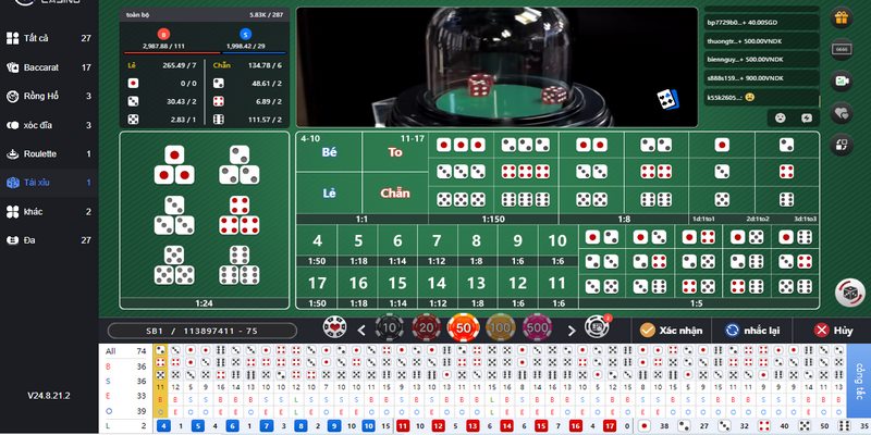 Tài Xỉu Online Tựa Game Hấp Dẫn Đỉnh Cao Tại 23win Cho Anh Em Chiến thuật nuôi 1 tụ nhiều ván